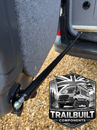Rear door gas - door, kit