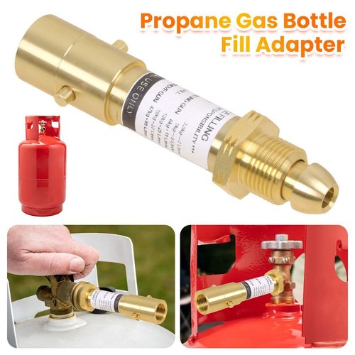 Refill gas bottle - gas, bayonet