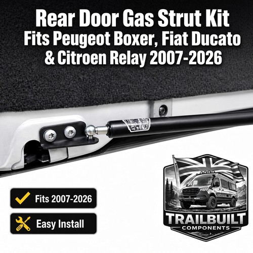 Rear door gas strut - gas, kit