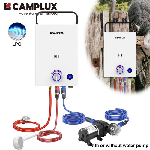 Camplux gas hot water - gas,