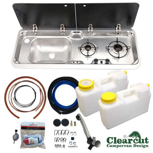 Campervan gas hob - hob,, sink