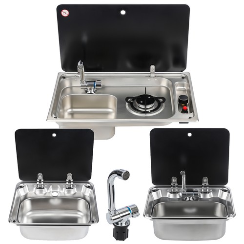Campervan sink cooker - campervan,