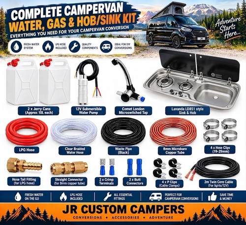 Campervan gas hob sink unit - hob,