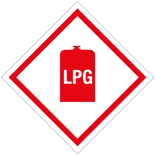 Lpg sticker caravan campervan - lpg,