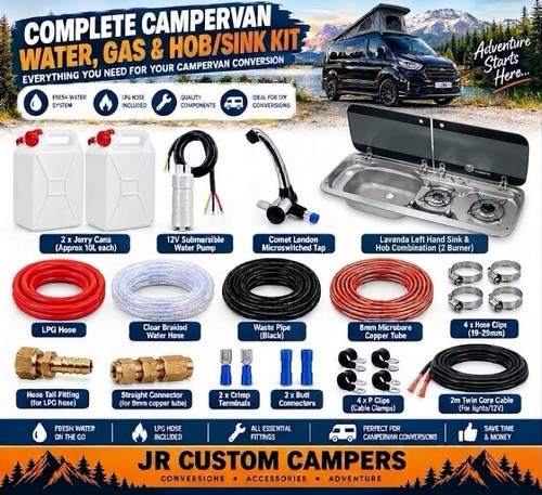 Campervan gas hob sink - gas,