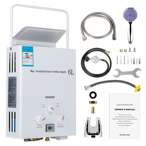 Tankless portable gas water - gas,
