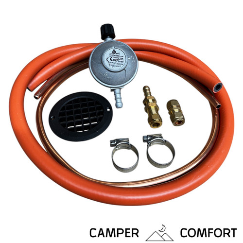 Campervan gas installation kit - installation,